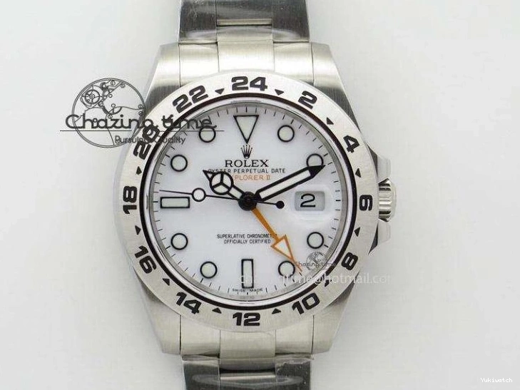 Dial Strap White Green Submariner on VR3135 3AF Transparent Best Phantomlab Edition Rubber 0217